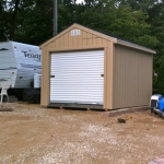 10' Gable shed in Milton WI